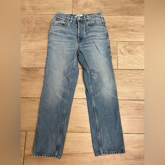 Re/Done Blue Denim Jeans - Picture 1 of 5